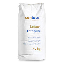 Conluto Lehm-Feinputz, trocken
